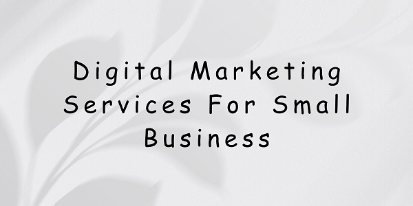 Digital Marketing Services For Small Business